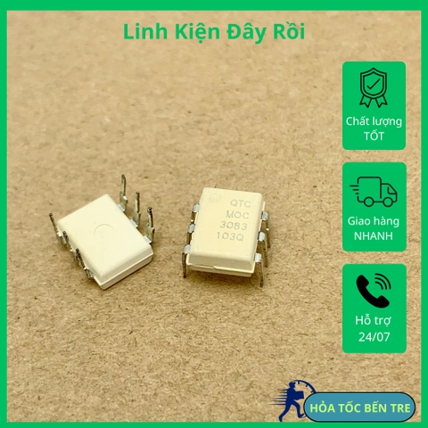 2 cái MOC3083 OPTO TRIAC DIP-6
