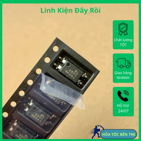 4 cái OPTO quang EL2501-1 PS2501 2501 WK411 2501WK411 SOP-4