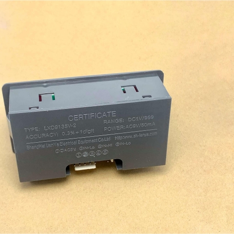 Đồng hồ màn hình hiển thị máy hàn LXD9135V-2 79x42x27mm phạm vi DC1V/999 điện áp AC9V/50mA
