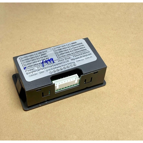 Đồng hồ màn hình hiển thị máy hàn LYD5135N-5 LYD5135V-5 79x42x27mm phạm vi 5/999 điện áp DC5V/150mA