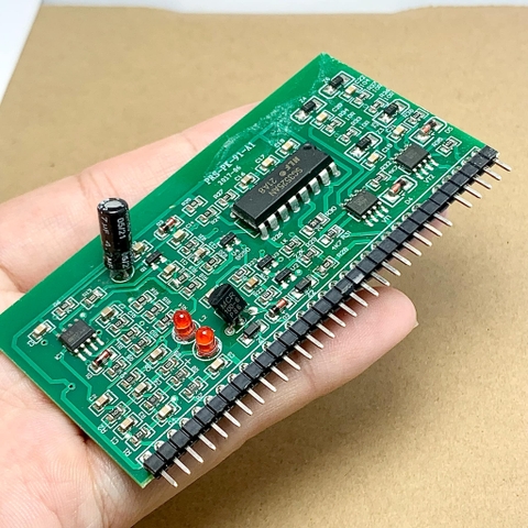 Board mạch tạo xung máy hàn SG3525AN 2 đèn đỏ 2 IC MOSFET 4688 30PIN