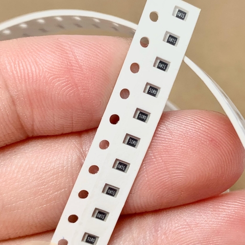 20 cái điện trở dán SMD 0805 51R0 51ohm 510 5%