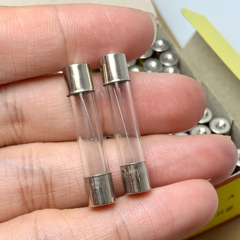 5 cái cầu chì ống 250V 3A kích thước 6x30mm