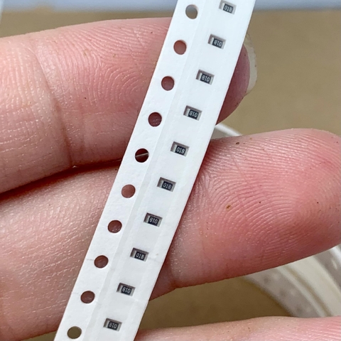 10 cái điện trở dán SMD 0603 1KR 102 1Kohm