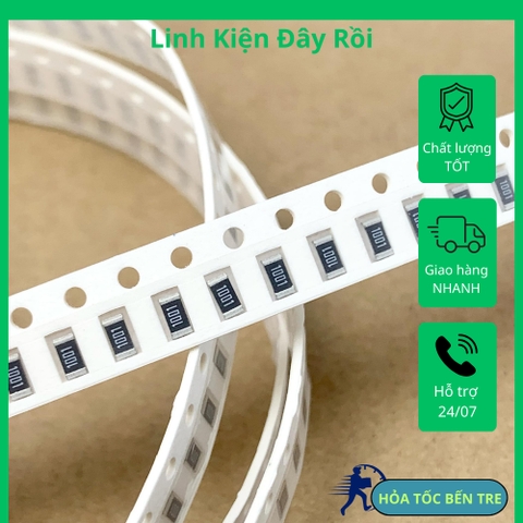 5 cái điện trở dán SMD 1206 1KR 1001 1Kohm 1%