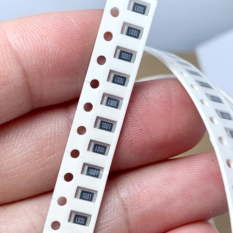 5 cái điện trở dán SMD 1206 1KR 1001 1Kohm 1%