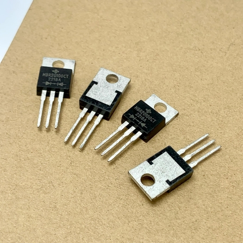 4 cái MBR20100CT MBR 20100CT DIODE SCHOTTKY 100V 20A TO-220