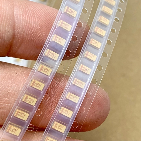 5 cái tụ dán SMD 106C 16V 10uF 3216A 1206 3.2x1.6x1.6mm