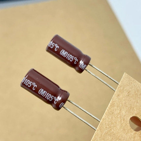 10 sản phẩm tụ điện hóa KY 10uF 50V 50V10uF 5x11MM tần số cao tuổi thọ cao