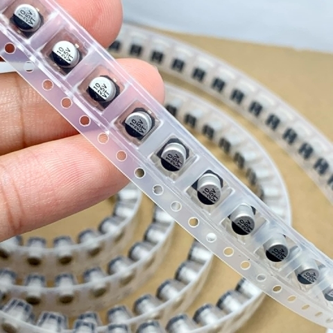 20 cái tụ nhôm 10uF 25V 10uF25V kích thước 4x5.4mm