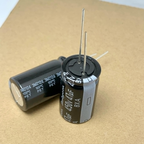 Tụ điện hóa 47uf 450v 47uF450V kích thước 18x25mm chính hãng RUBYCON