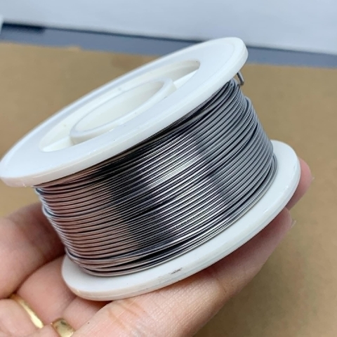 Cuộn dây hàn thiếc hàn không chì 63% thiếc 0.8mm khối lượng 100g