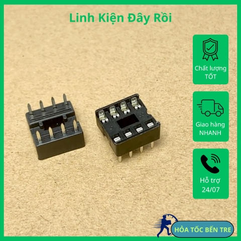 10 cái đế cắm chân IC DIP-8 8PIN 8 chân