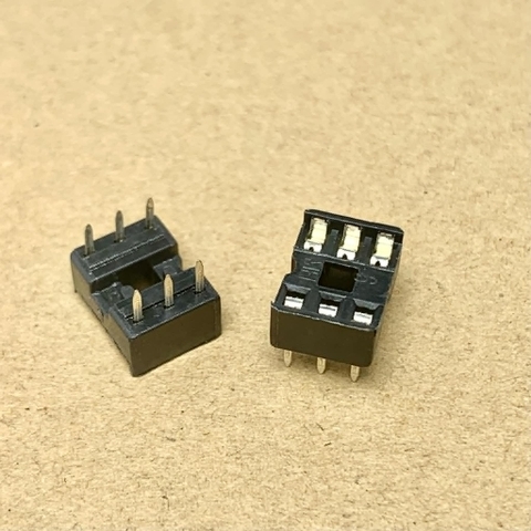 Đế cắm chân IC DIP-6 6PIN 6 chân