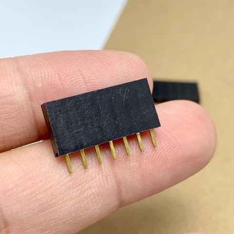 Đế cắm lượt cái đơn 2.54MM 7P