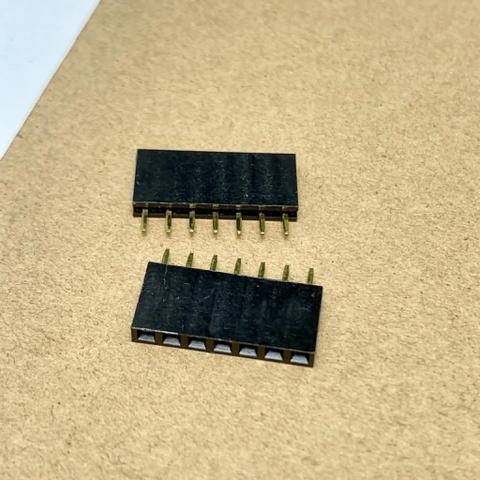 Đế cắm lượt cái đơn 2.54MM 7P