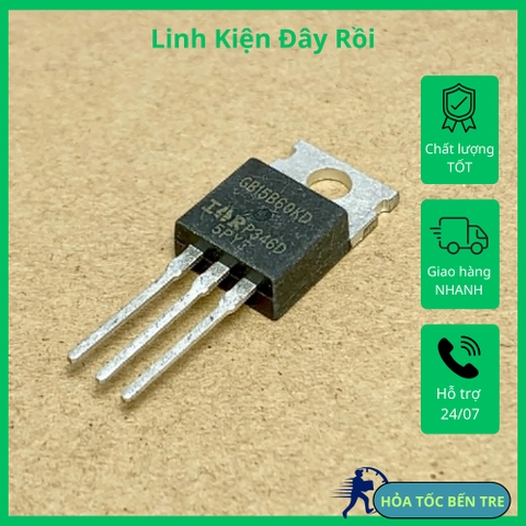 GB15B60KD IRGB15B60KDPBF IGBT 600V 15A TO-220