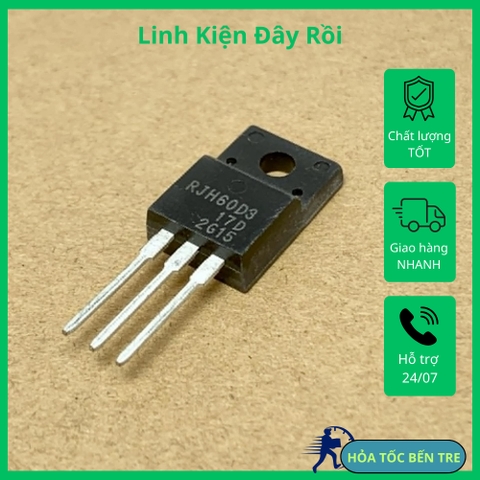 RJH60D3 RJH60D3DPP IGBT 600V 30A 120W TO-220F