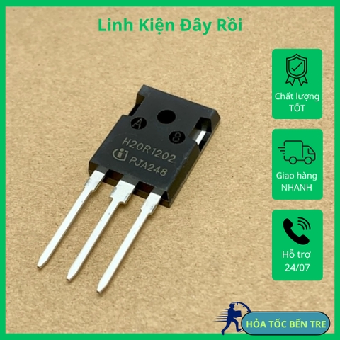H20R1202 20R1202 Sò bếp từ IGBT 1200V 20A TO-3P