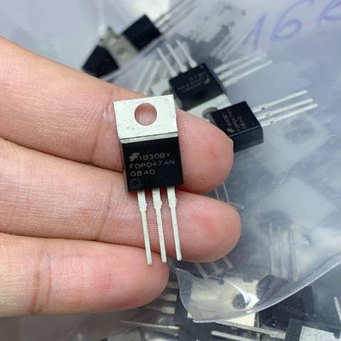 FDP047AN08A0 FDP047AN08AO MOSFET 75V 80A kênh N TO-220 chính hãng