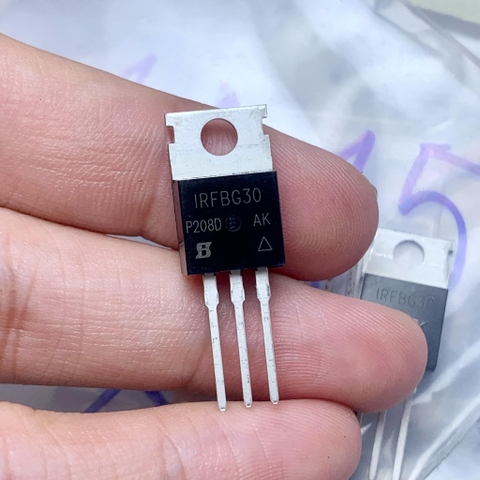 IRFBG30 MOSFET 1000V 3.1A kênh N TO-220 chính hãng