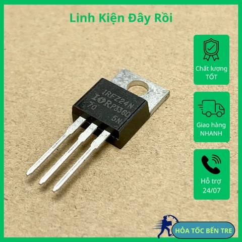 4 cái IRFZ24NPBF IRFZ24N MOSFET 55V 17A kênh N TO-220