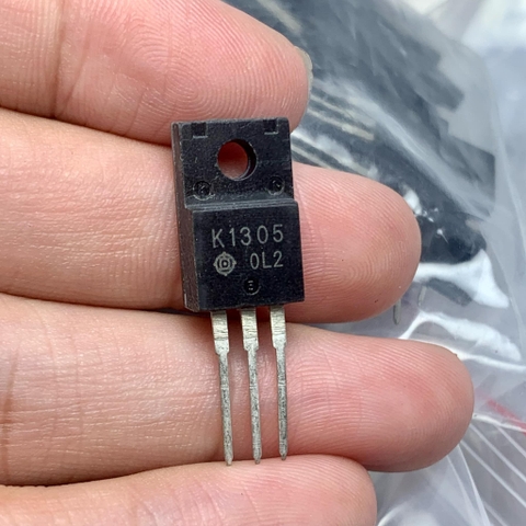 2 cái K1305 SK1305 Mosfet 100V 10A kênh N TO-220F