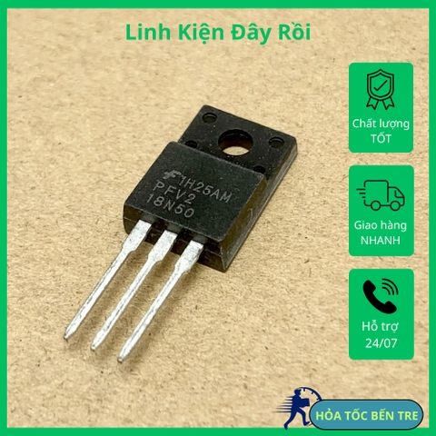 2 cái PFV2 18N50 FQPF18N50V2 FQPF18N50 FQPF18N50C Mosfet 500V 18A KÊNH N TOP-220