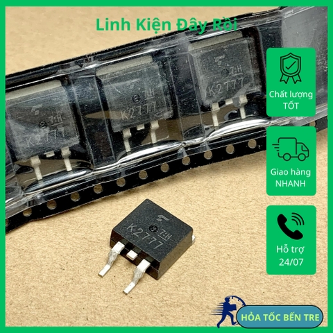 2 cái 2SK2777 K2777 Mosfet 600V 6A SM kênh N TO-263
