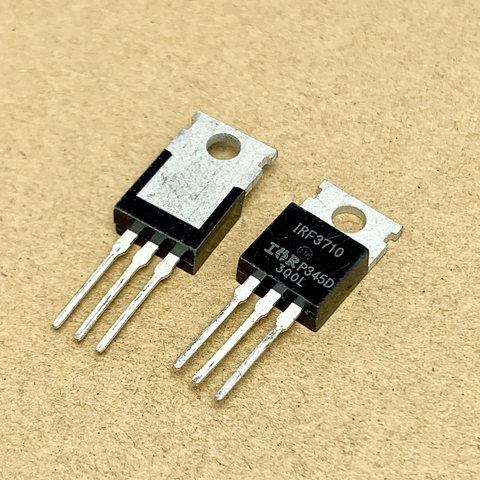 2 cái IRF3710 IRF3710PBF 3710 MOSFET 100V 57A kênh N TO-220