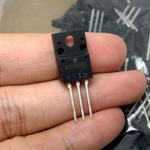 TK10A60D K10A60D MOSFET 600V 10A kênh N TO-220F chính hãng