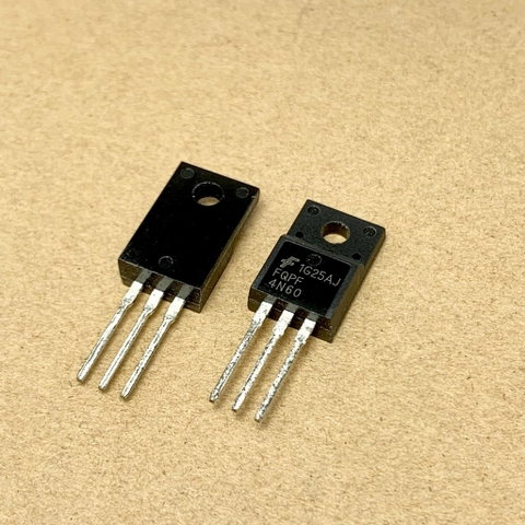 2 cái 4N60 4N60C FQPF4N60 Mosfet 600V 4A kênh N TO-220F