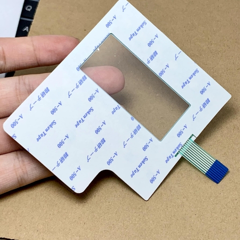 Miếng dán bàn phím màn hình máy may 1 kim Trung Quốc JACK II BRUCE II P vàng