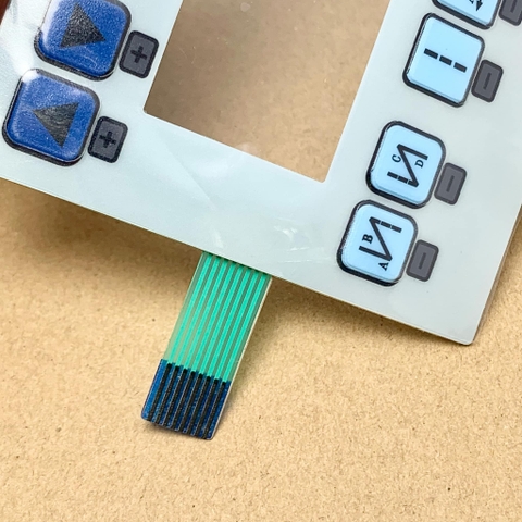 Miếng dán bàn phím màn hình máy may 1 kim Trung Quốc JACK II BRUCE II P vàng