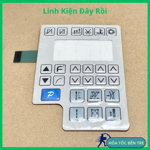 Miếng dán bàn phím màn hình máy may 1 POWERMAX BOWMAX P xanh dương