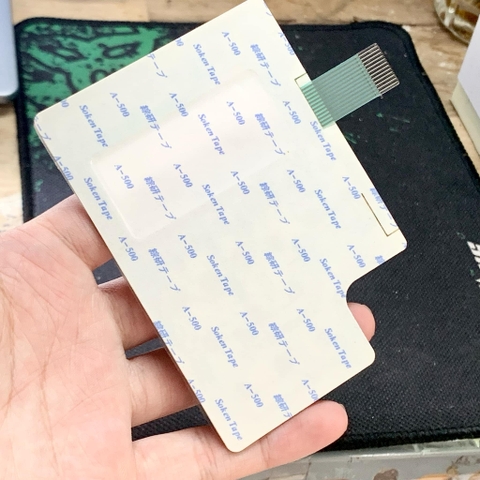 Miếng dán bàn phím màn hình máy may 1 POWERMAX BOWMAX P xanh dương