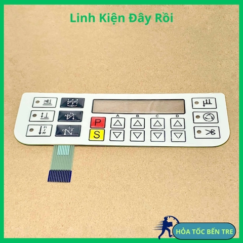Miếng dán bàn phím màn hình máy may 1 kim DUMA HULONG
