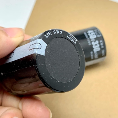 2 cái tụ điện hóa phân cực 450V330uF 330uF 450V 30x40mm NIPON CHEMI-CON KMH