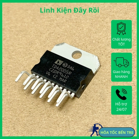 IC khuếch đại âm thanh 20W TDA2005R TDA2005 ZIP-11 chính hãng