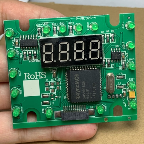 Mua 6 tặng 1 bo màn hình QIXING mạch màn hình máy may 1 kim QIXING PS vàng