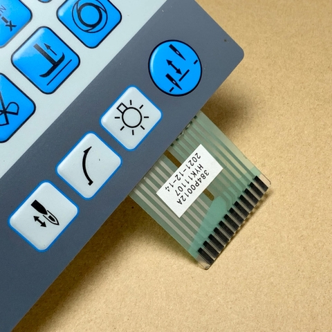 Miếng dán bàn phim màn hình máy may 1 kim Trung Quốc Powermax