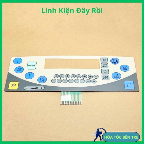 Miếng dán bàn phím màn hình máy may 1 kim Powermax F1