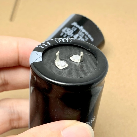 Tụ điện hóa 470uF 450V 450V470uF VXG 105 hãng RUBYCON 35x45mm