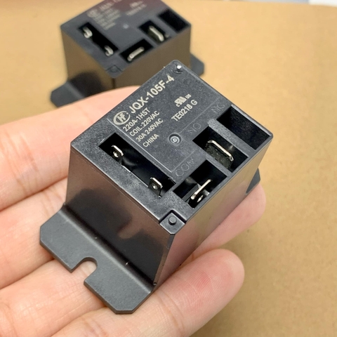 JQX-105F-4-220A-1HS HF105F-4-220A-1HST RELAY ROLE máy nước nóng 220VAC 30A 4 chân