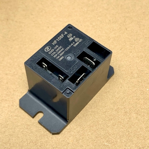 JQX-105F-4-024D-1HS HF105F-4-024D-1HS RELAY ROLE 240VAC 30A cuộn dây 24VDC 4 chân