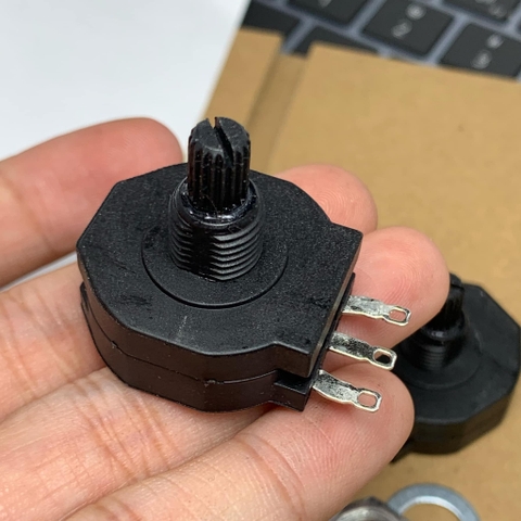 5 cái Biến trở chiết áp volume máy hàn NRVS28 B102 1KR 1Kohm 3 chân đơn