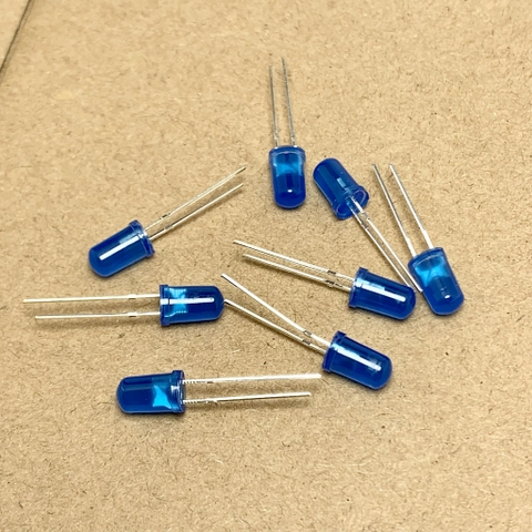 10 sản phẩm bóng led xanh dương ánh sáng xanh dương 5mm