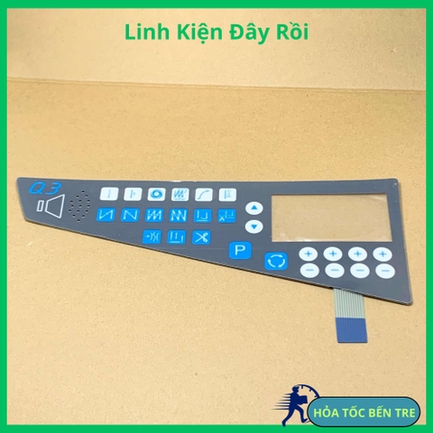 Miếng dán bàn phím màn hình máy may 1 kim Trung Quốc MAQI Q3
