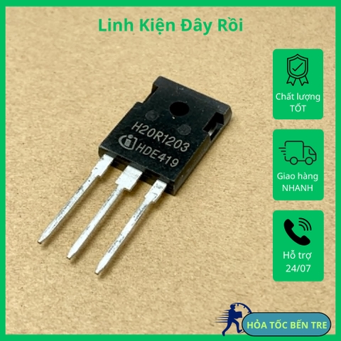 H20R1203 IHW20N120R3 sò bếp từ IGBT 1200V 20A TO-247