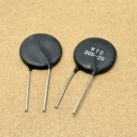 4 cái điện trở nhiệt  NTC30D-20 NTC 30D20 30D-20 20mm